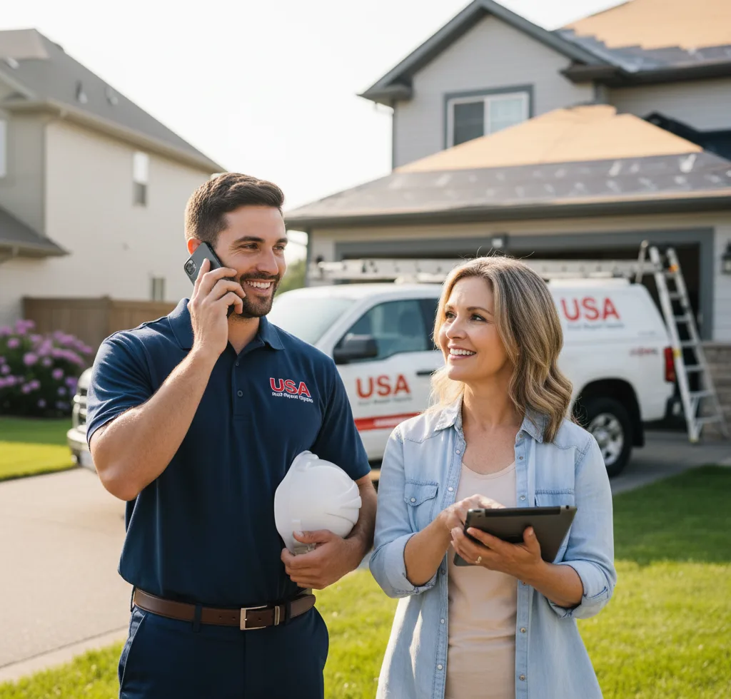 USA Roof Repair Experts customer support in Smackover